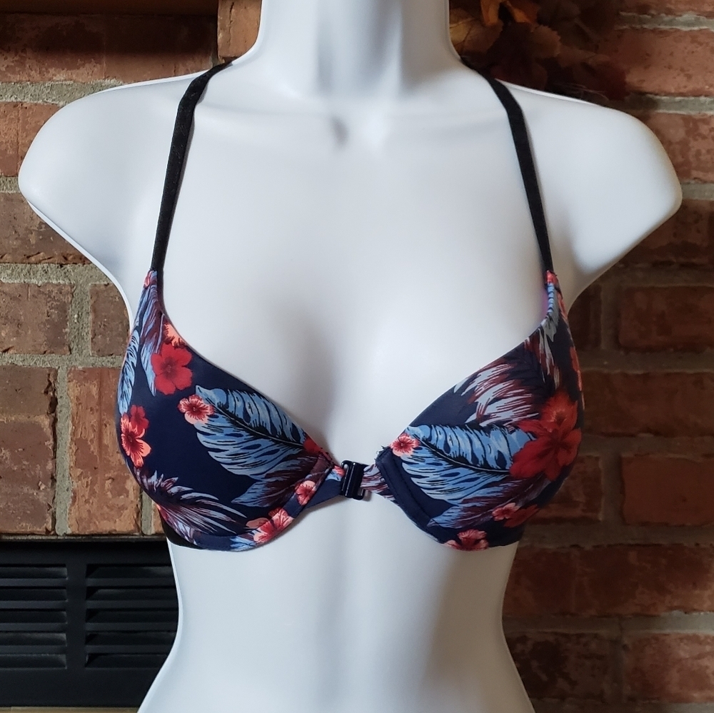 PINK Floral Bra